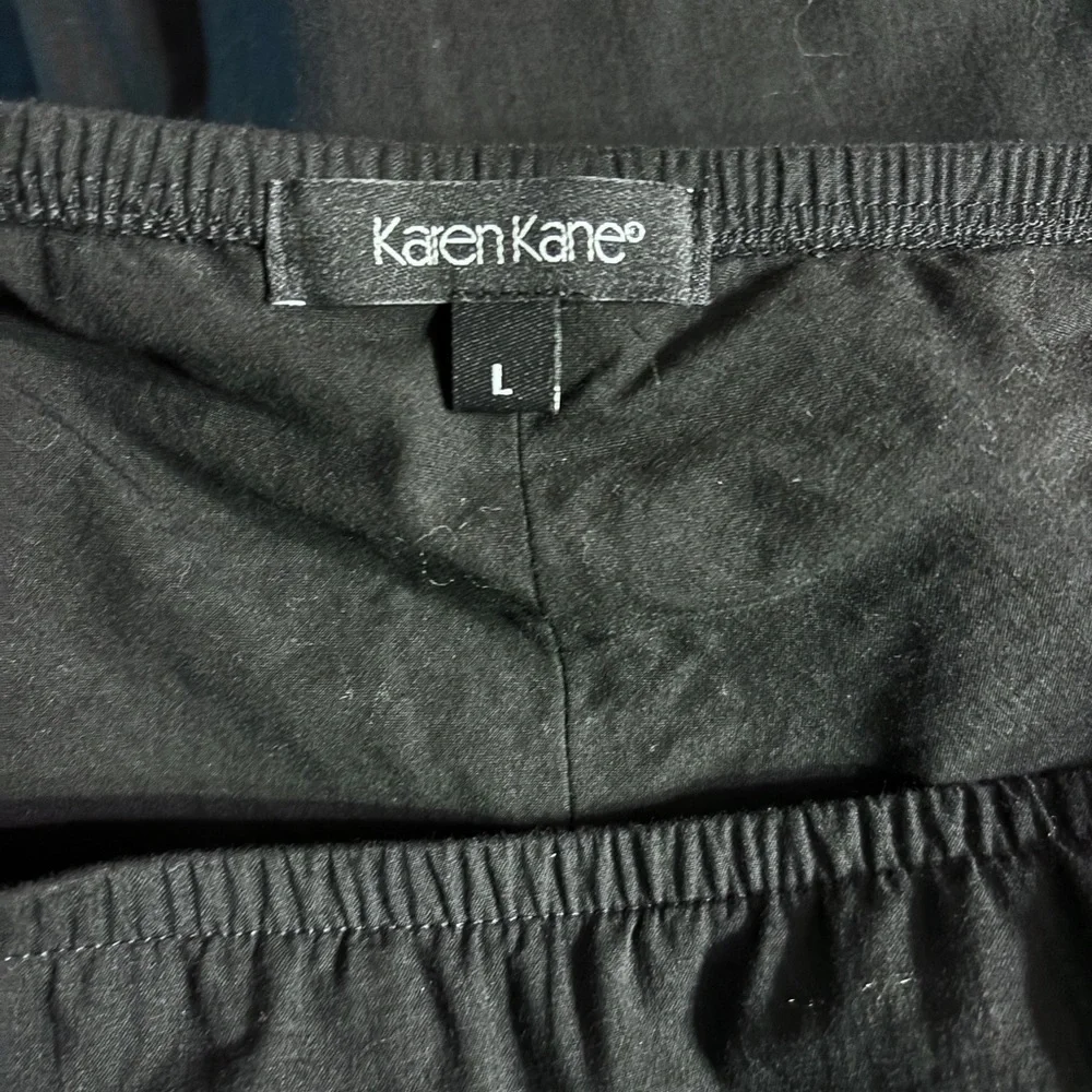 KAREN KANE Black Cotton Full Maxi Skirt - Picture 5 of 8